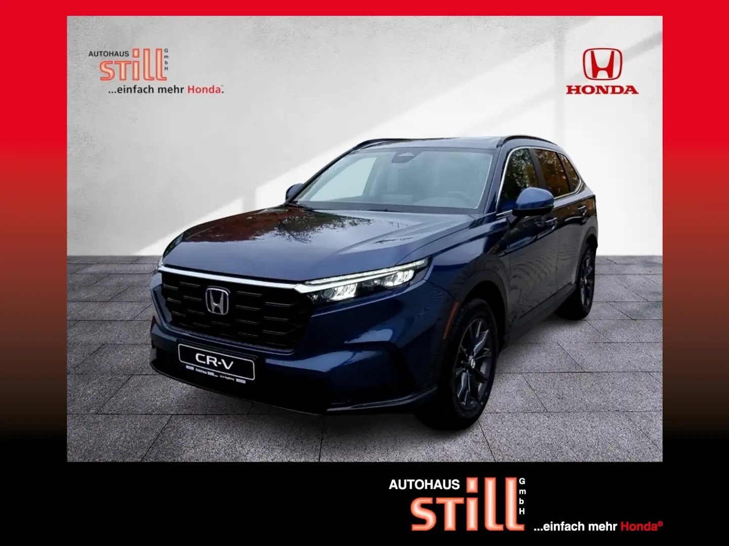 Honda CR-V 2.0 HYBRID Advance AWD Leder* Navi* Kamera* Blauw - 1