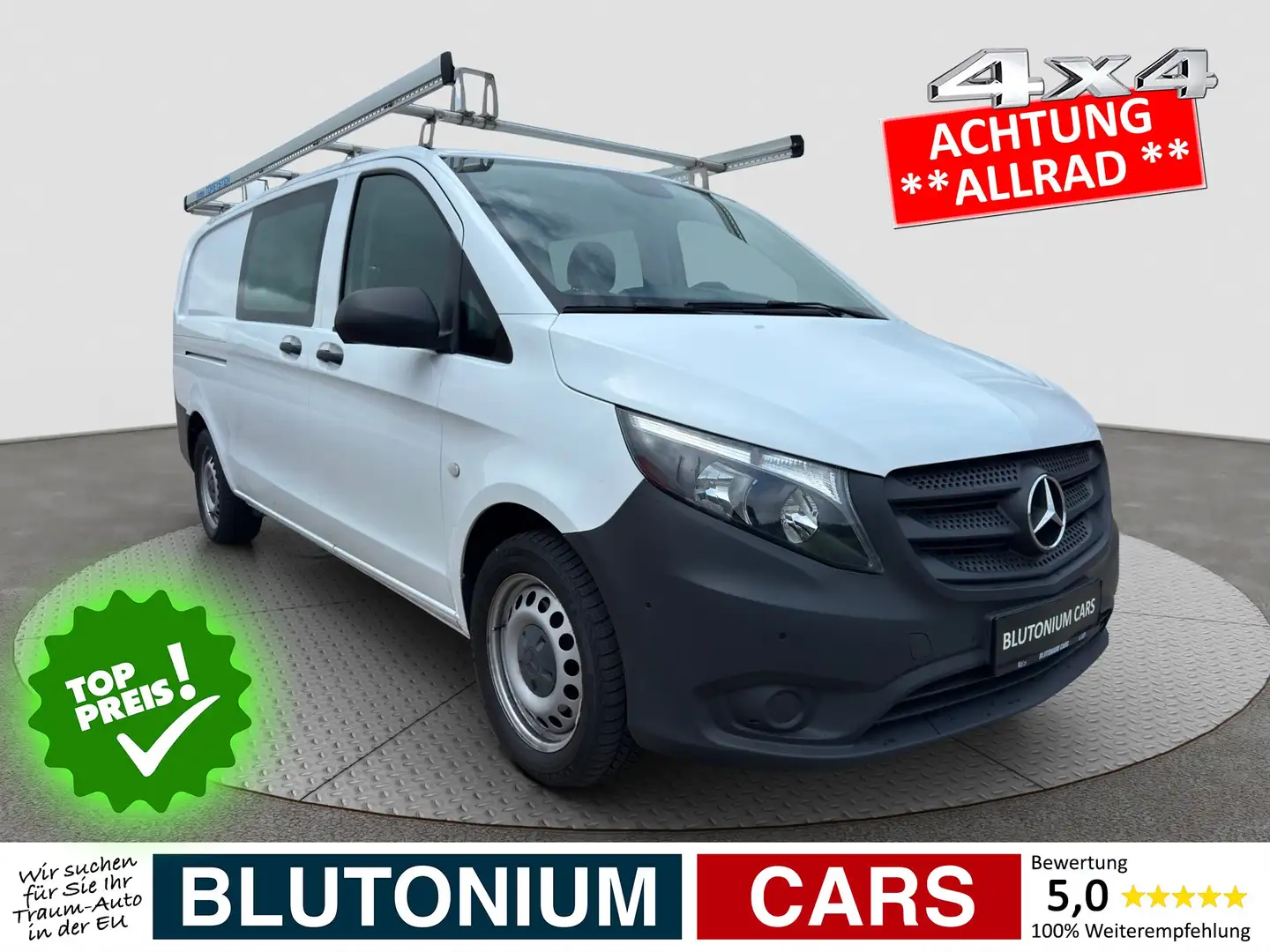 Mercedes-Benz Vito Mixto 116 extral. 4x4 Aut. 9G-Tronic *SORTIMO*AHK* Weiß - 1