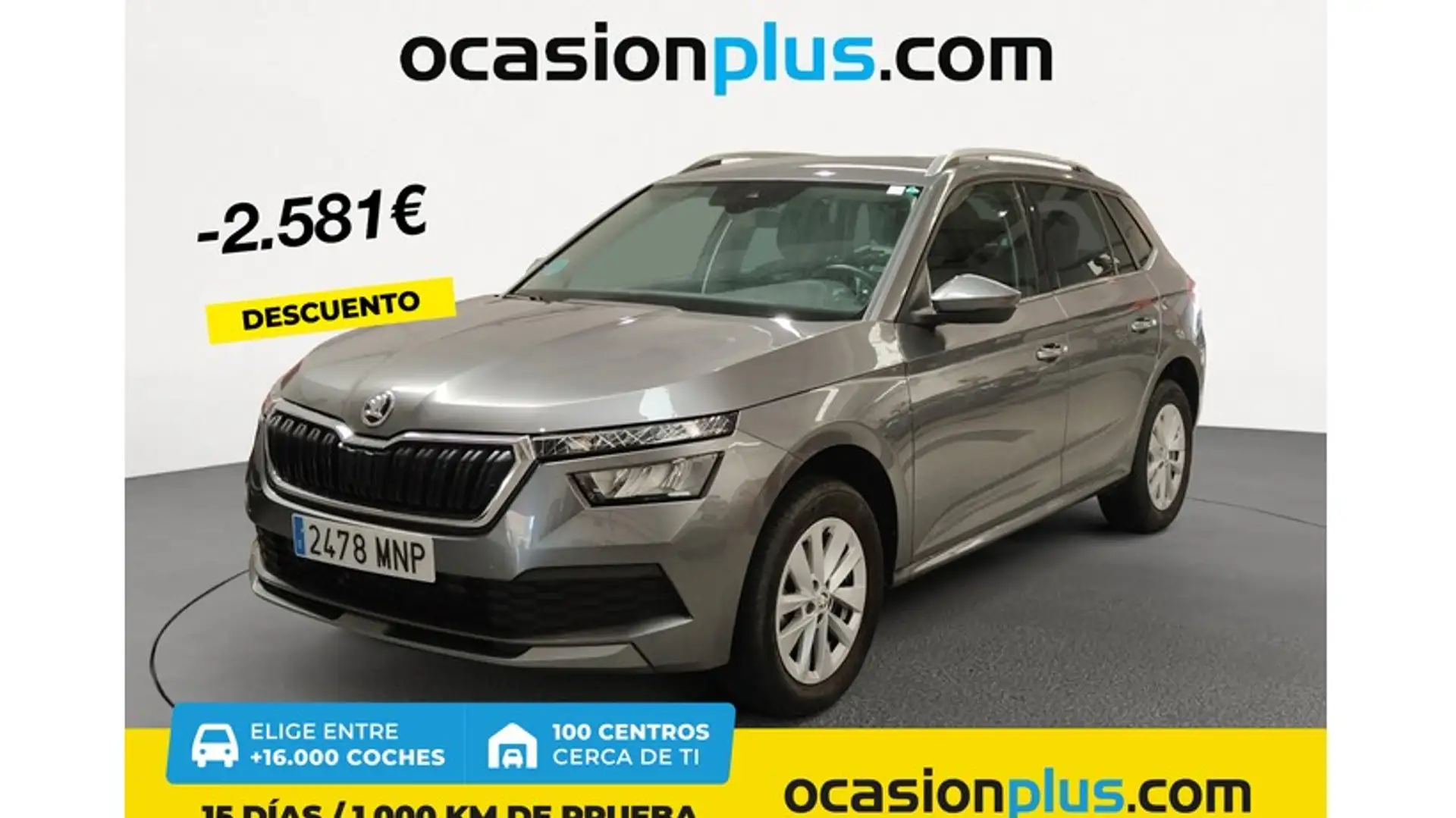 Skoda Kamiq 1.0 TSI Ambition 81kW Gris - 1