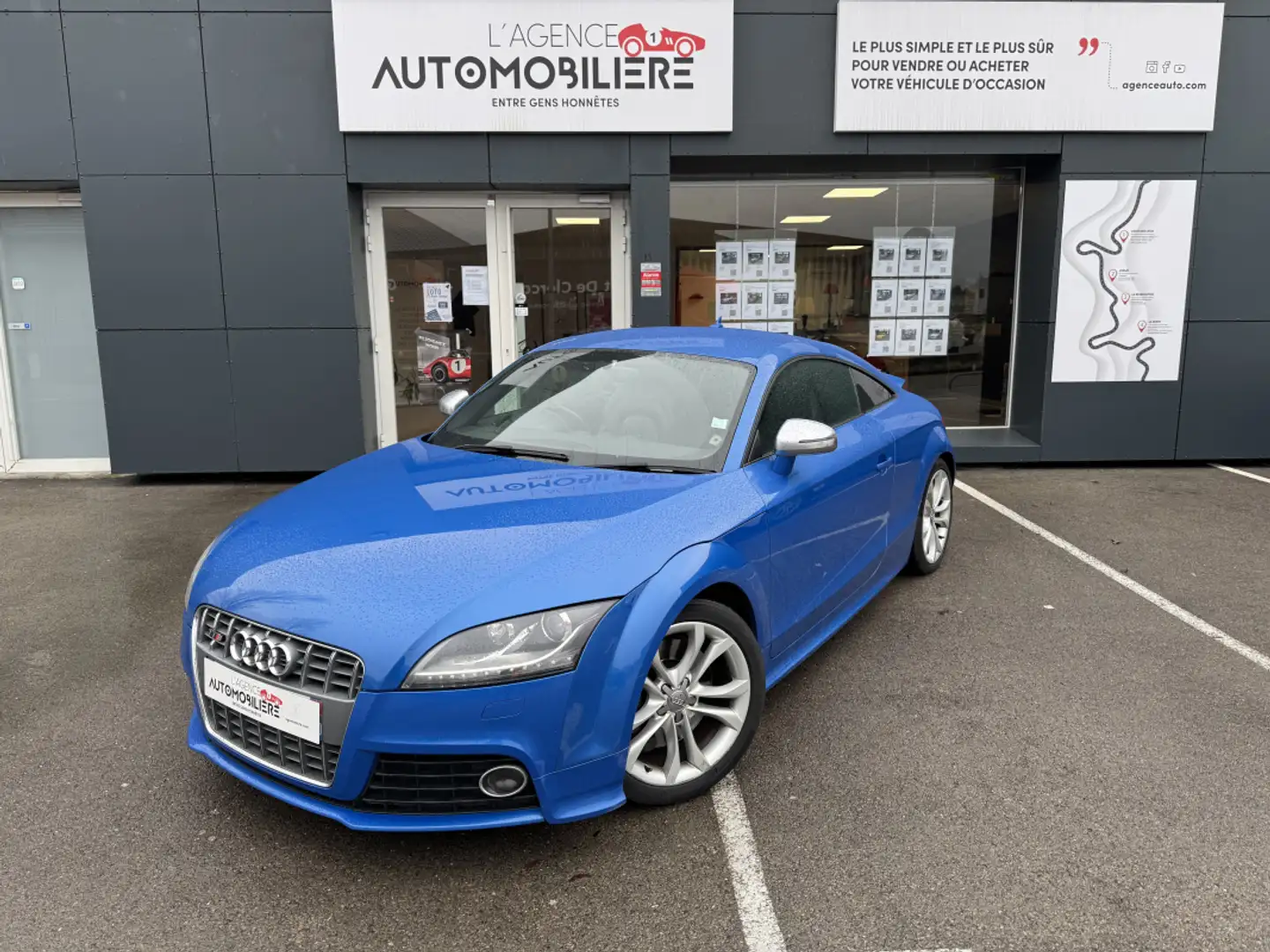 Audi TTS 2.0l TFSI 272cv S-Tronic Bleu Sprint RHD Azul - 1