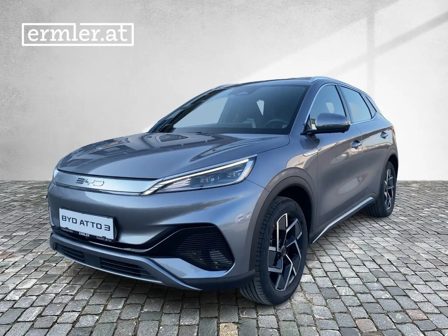 BYD Atto 3 Design 60 kWh Panorama V2L CarPlay Сірий - 2