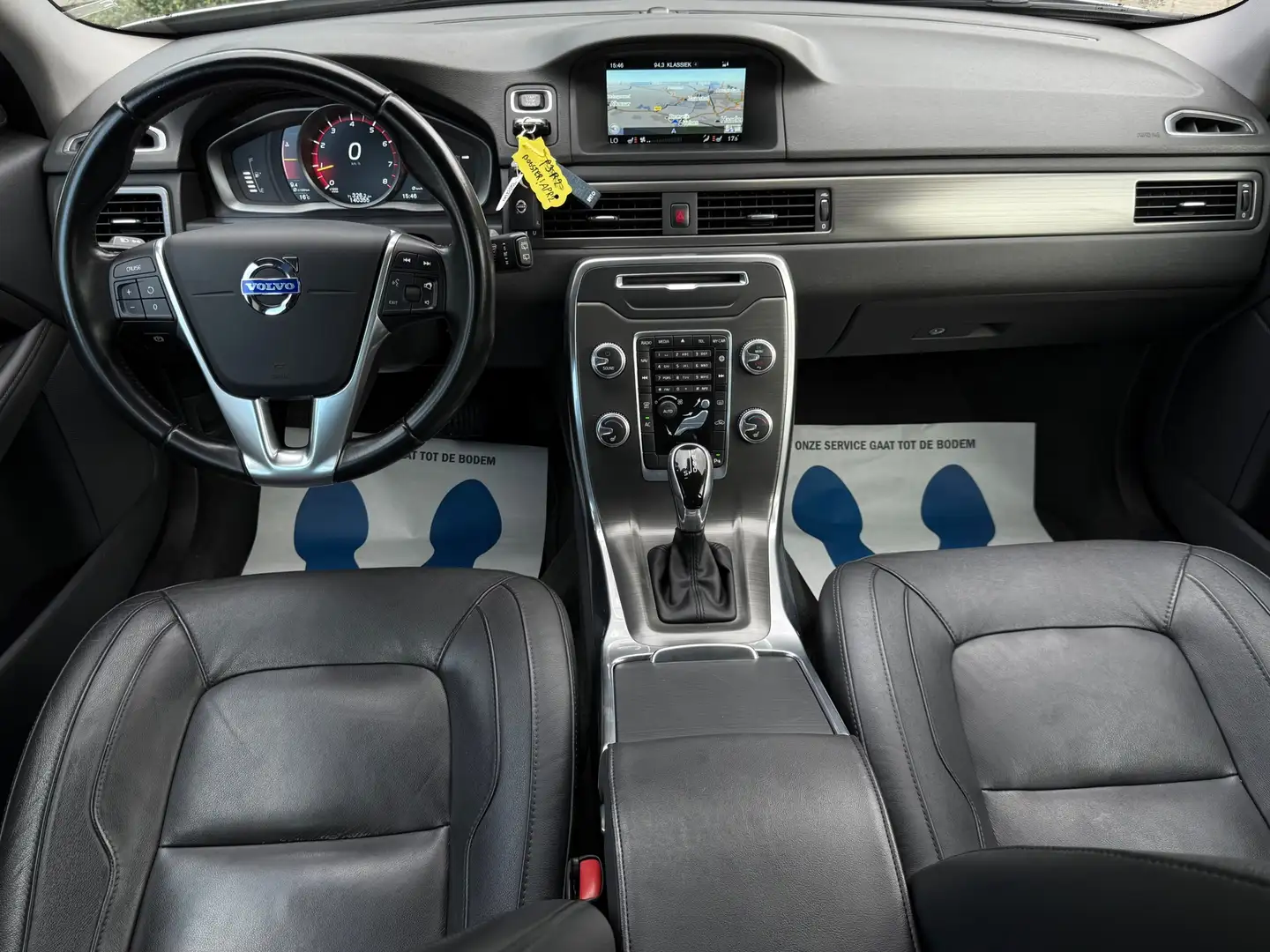 Volvo V70 1.6 T4 Nordic+ - AUTOMAAT - VOLLEDIG DEALER ONDERH Grijs - 2