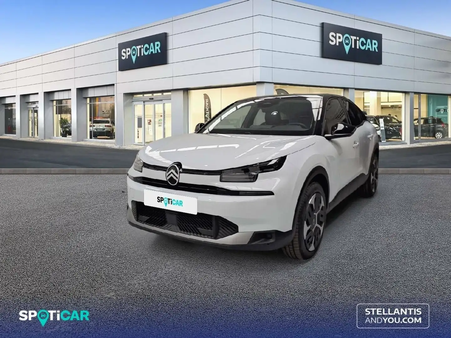 Citroen C4 Hybrid 136 e-DCS6 Plus Blanco - 1