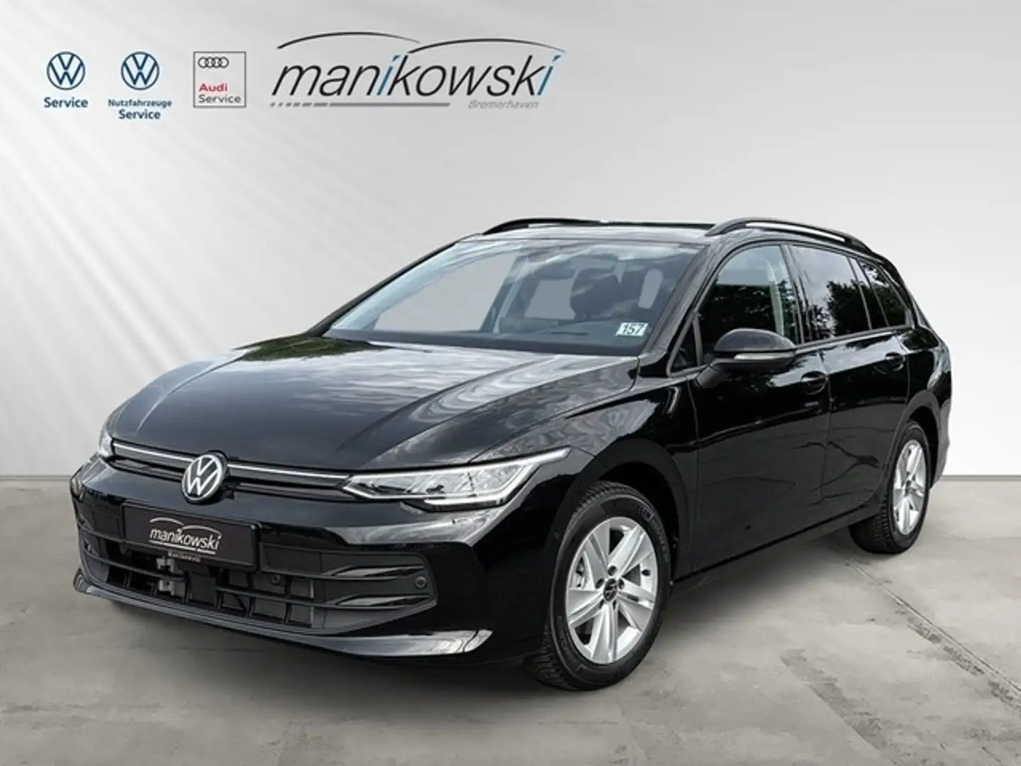 Volkswagen Golf Variant VIII 1.5 eTSI DSG AHK LED NAVI Schwarz - 1