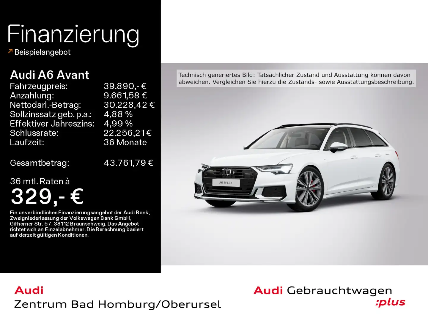 Audi A6 TFSI e Sport quattro S line*Navi*Matrix Blanc - 1