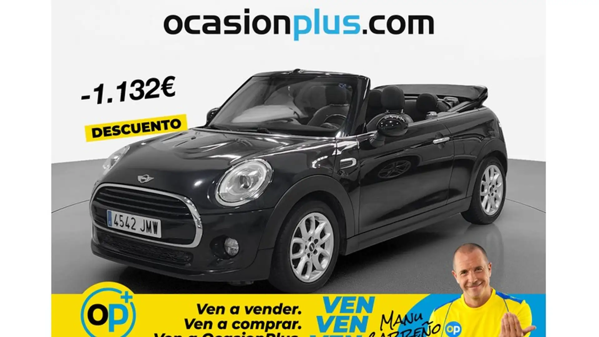 MINI Cooper D Cabrio Negro - 1
