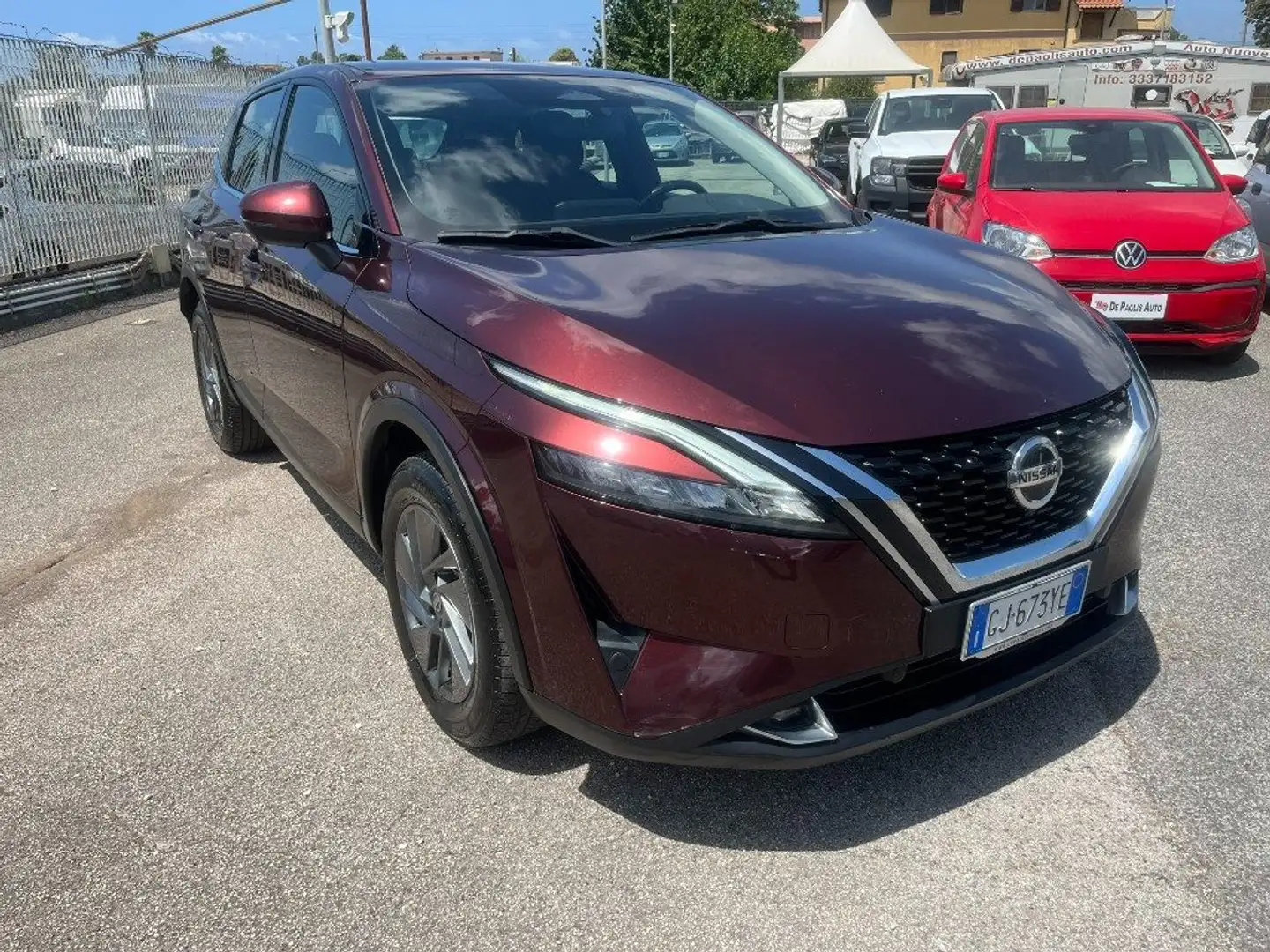 Nissan Qashqai MHEV 140 CV Business " DANNI A CARROZZERIA " Rojo - 2