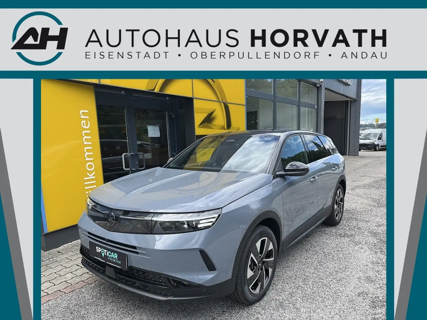Opel Grandland 1.2 MHEV GS Aut.!LEDMATRIX,PANO,FOCAL,AHV,VOLL! Grau - 1