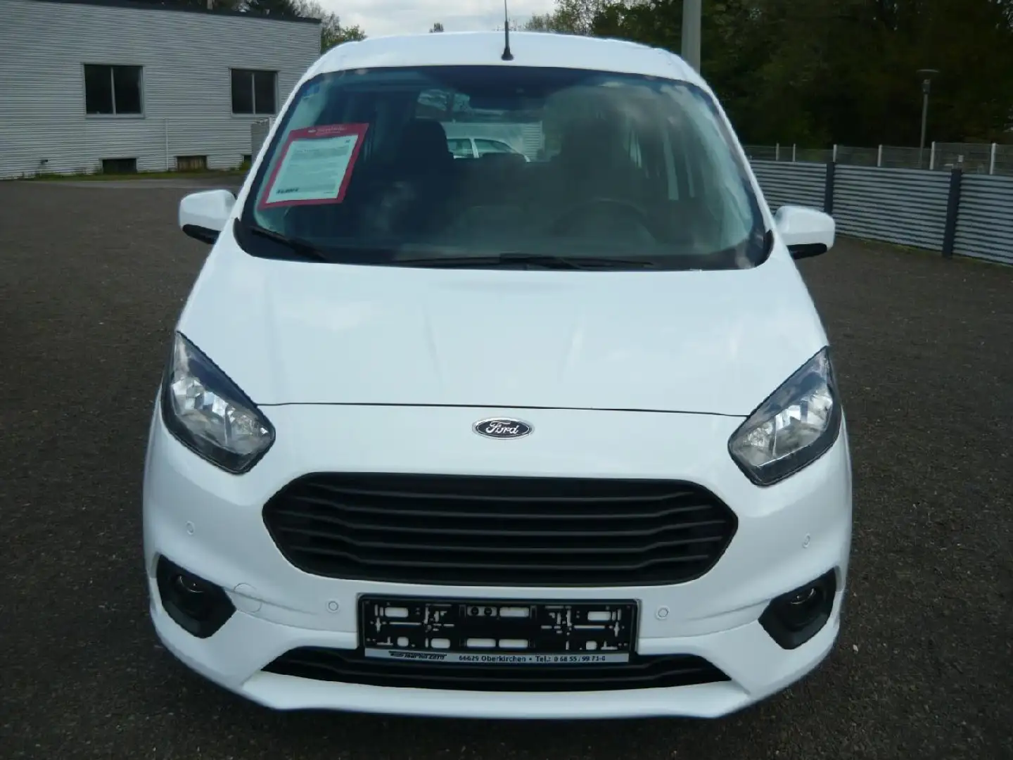 Ford Tourneo Courier Trend Blanc - 2
