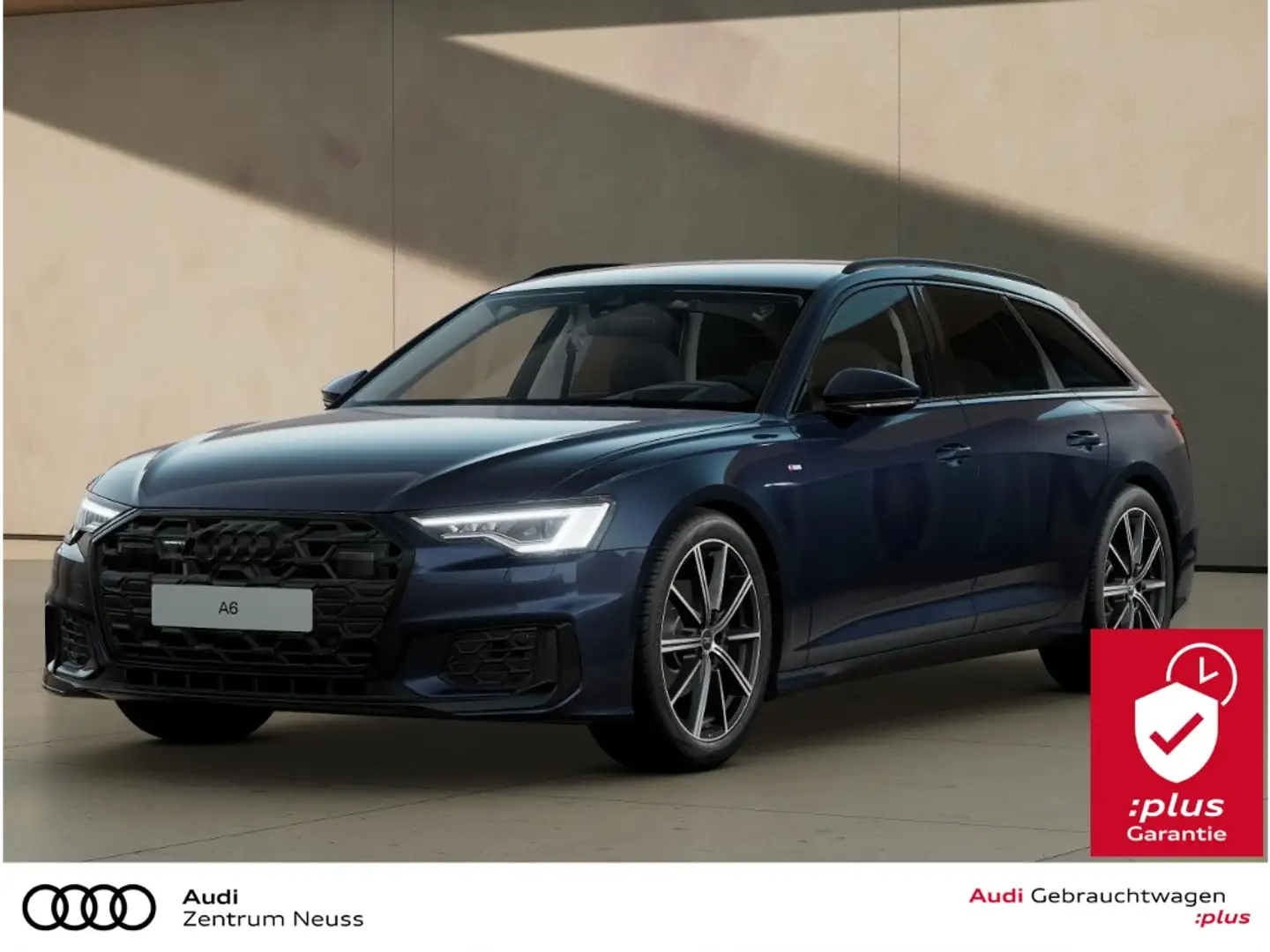 Audi A6 Avant 40 TDI quattro S line Blau - 1