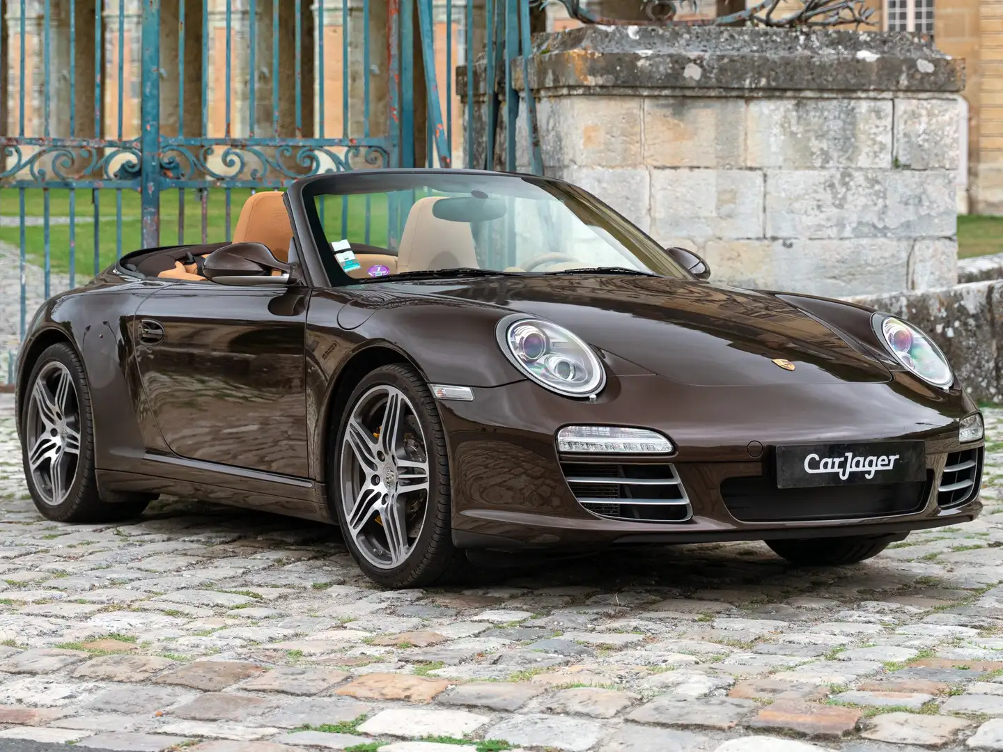 Porsche 997 911 Carrera 4S Cabriolet 3.8i 385 PDK A Brun - 1