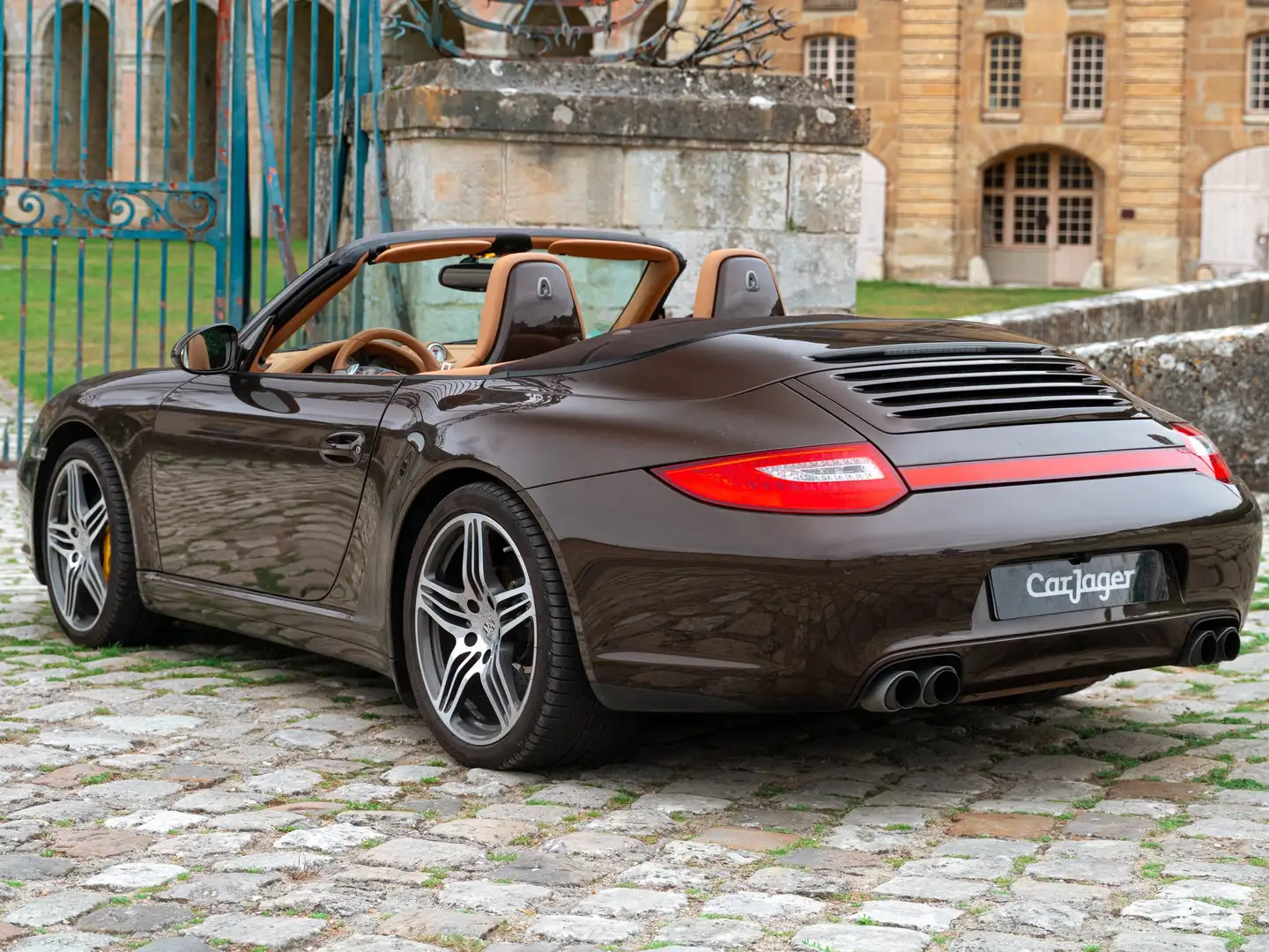 Porsche 997 911 Carrera 4S Cabriolet 3.8i 385 PDK A Brun - 2