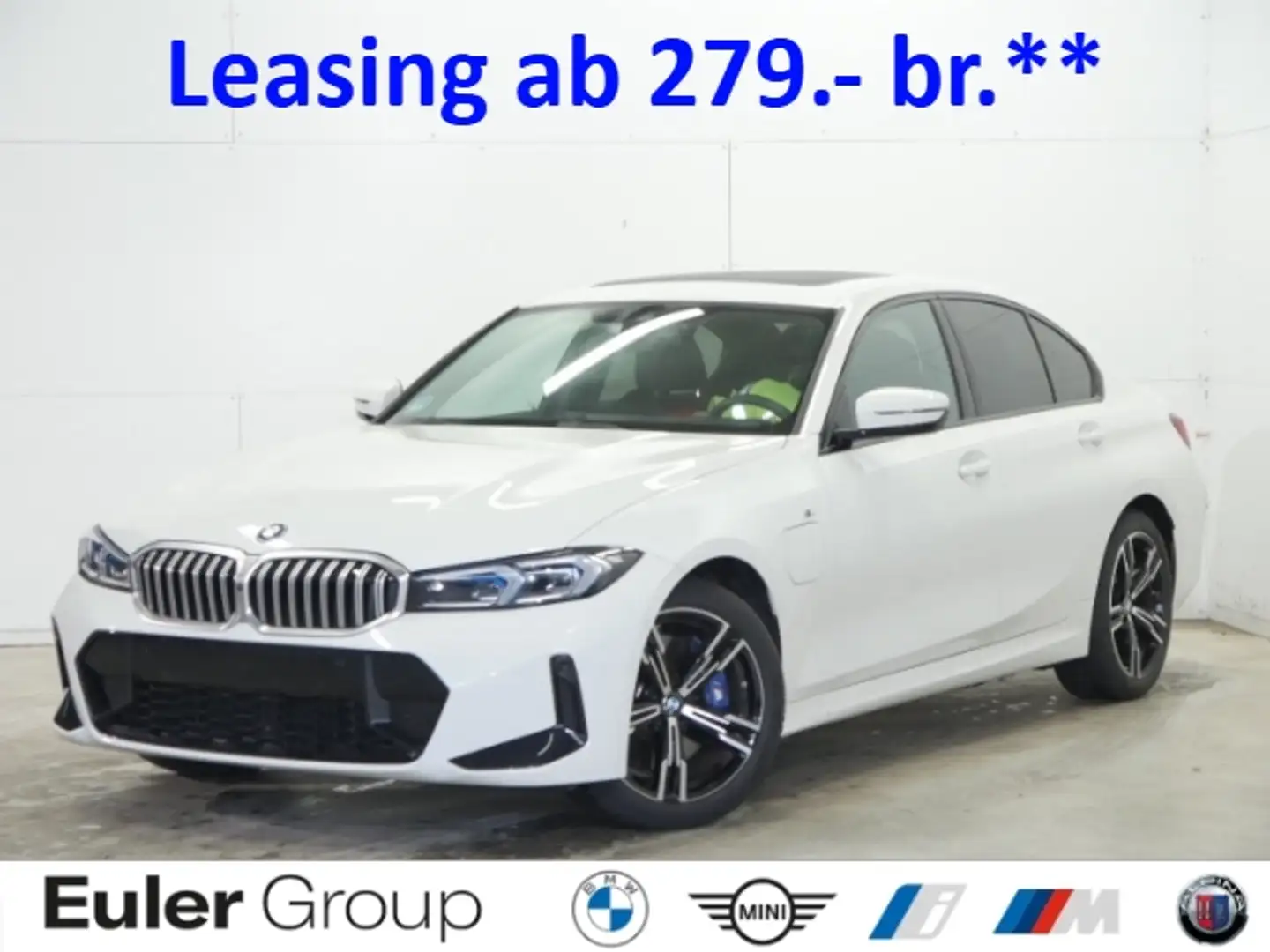 BMW 330 eA Limo M-Sport Glasdach 18'' adLED HUD DA PA+ HiF Weiß - 1
