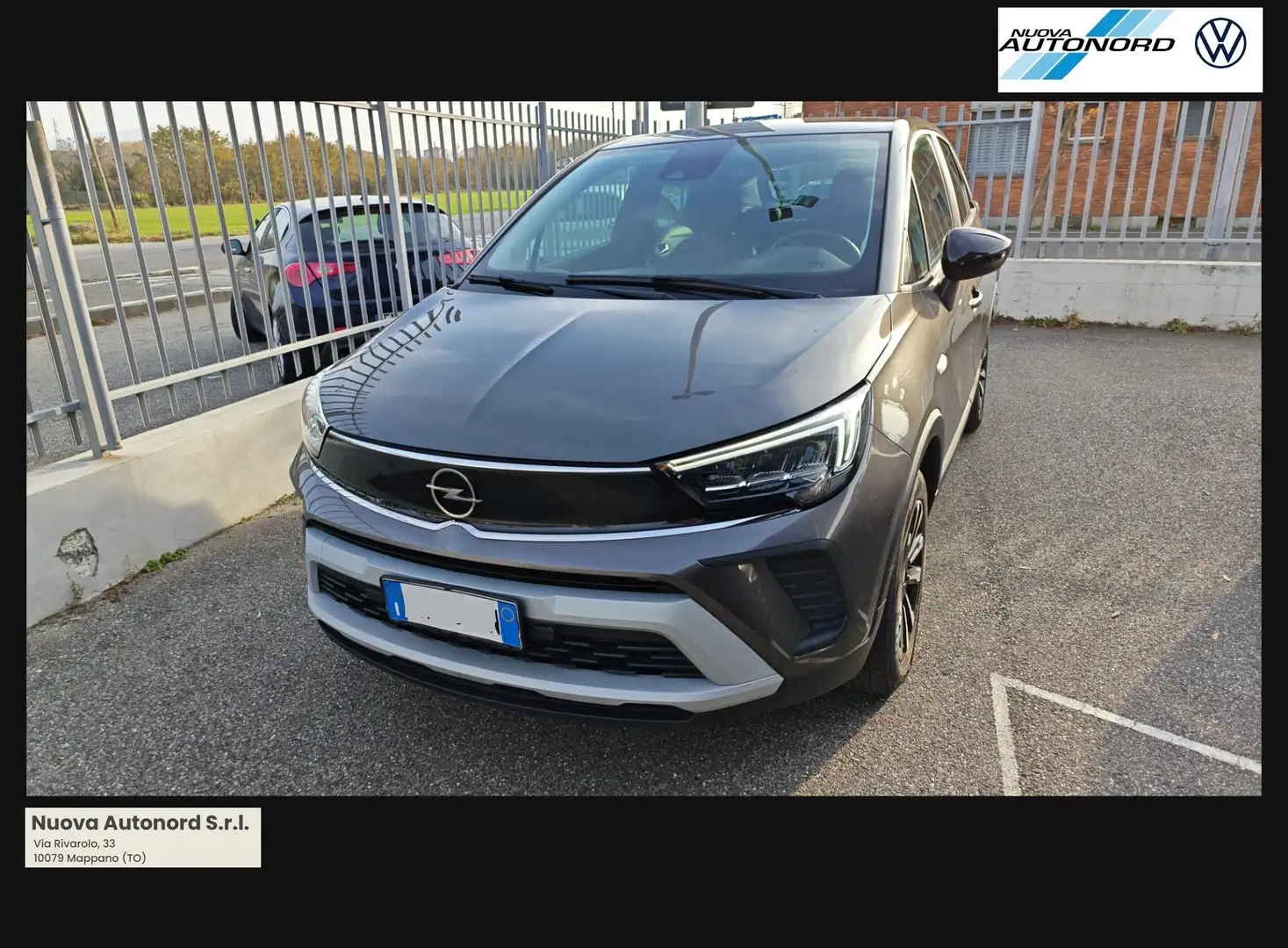 Opel Crossland Crossland X 1.2 Elegance Grigio - 2
