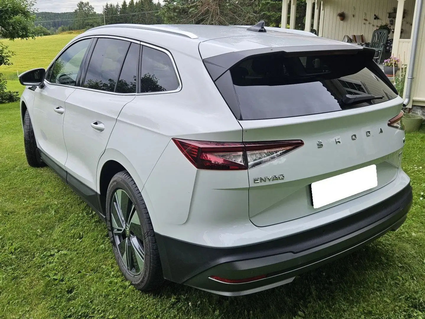 Skoda Enyaq Enyaq 82 kWh 80x Blanc - 2
