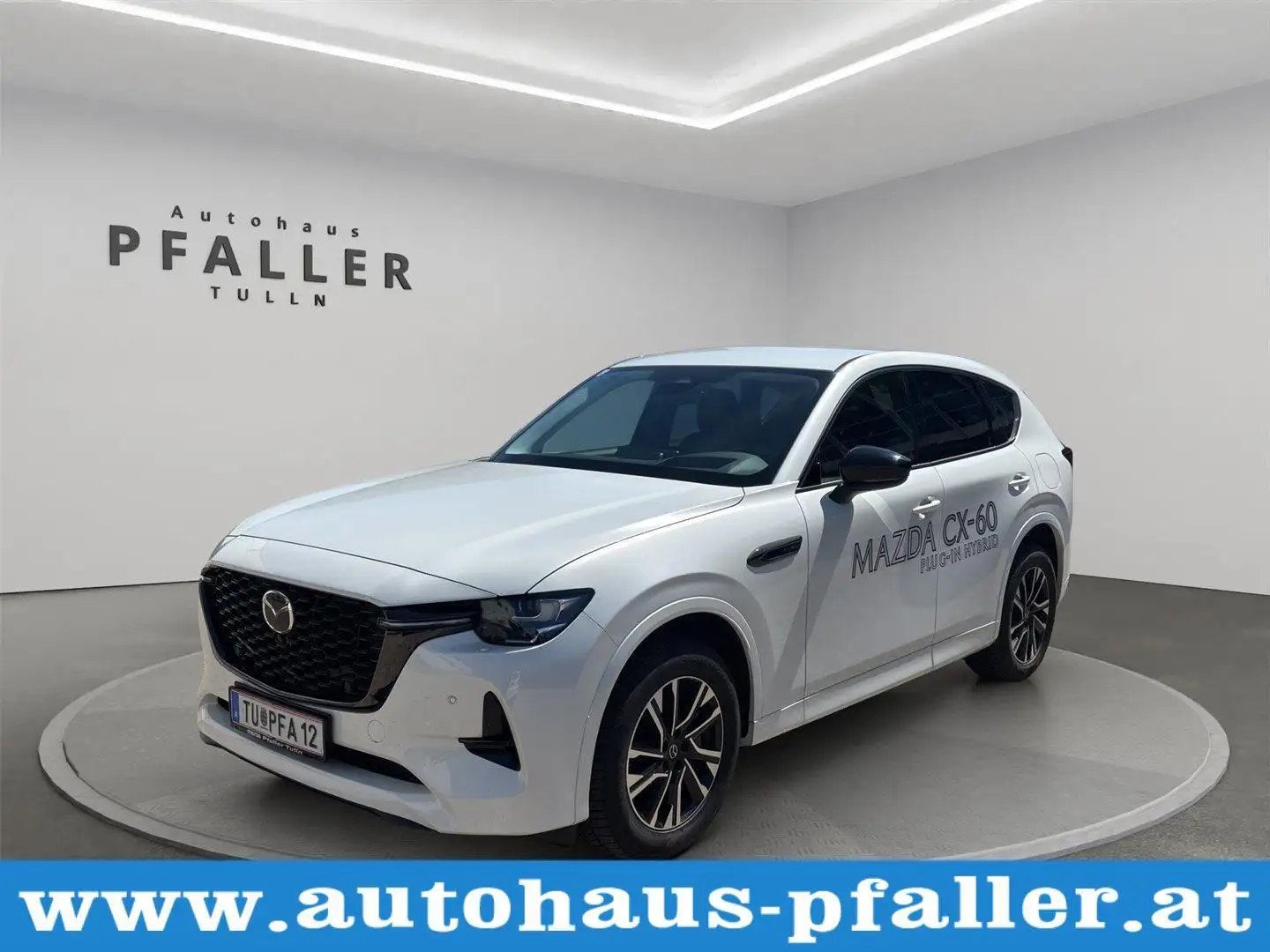 Mazda CX-60 2.5L e-SKYACTIV PHEV AWD HOMURA  Con/Dri Weiß - 1