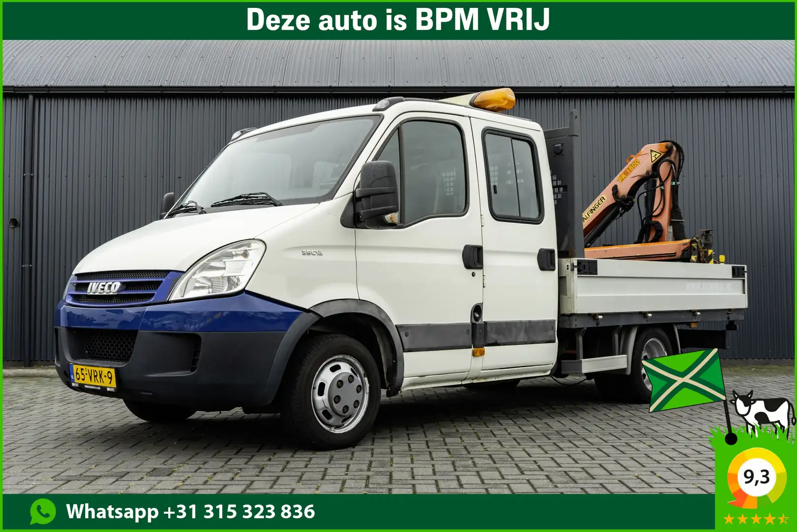 Iveco Daily 35C12 D 345 | Palfinger PK 1800 | DC | 6-Zits | 3. Wit - 1