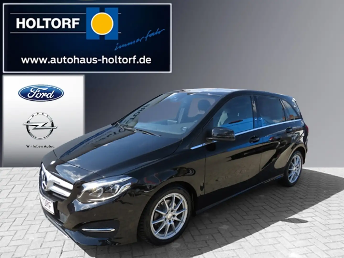 Mercedes-Benz B Electric Drive -Klasse 180 (246.242) KLIMA LED NAVI ALU Zwart - 1