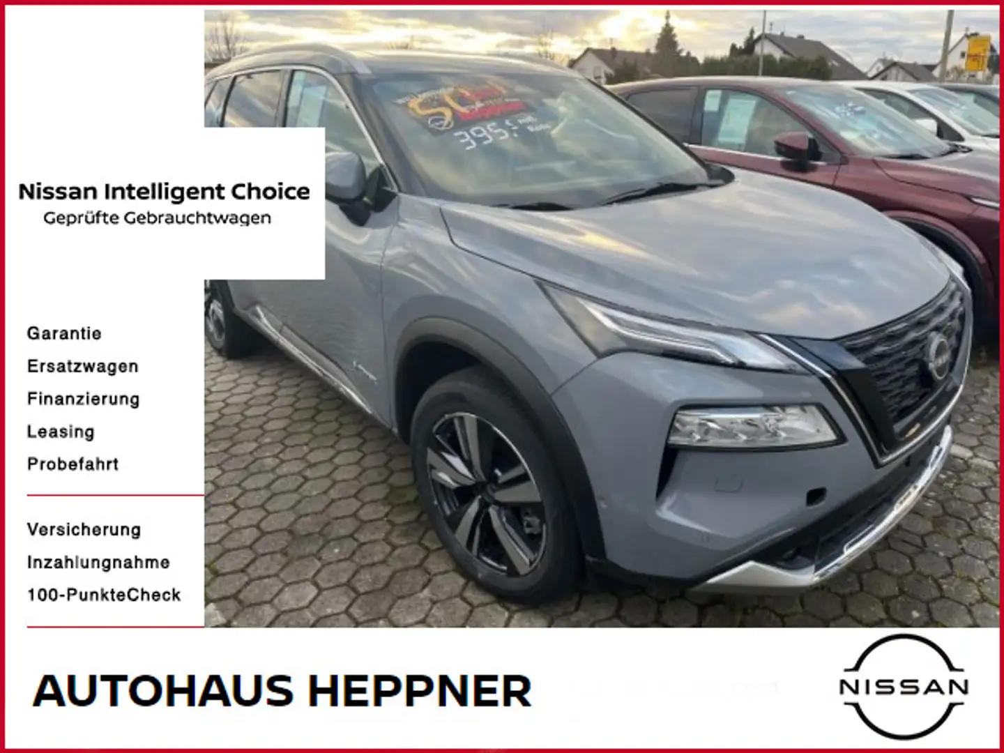 Nissan X-Trail 1.5 VC-T e-Power Tekna 4x4 Allrade-4ORCE Grijs - 1