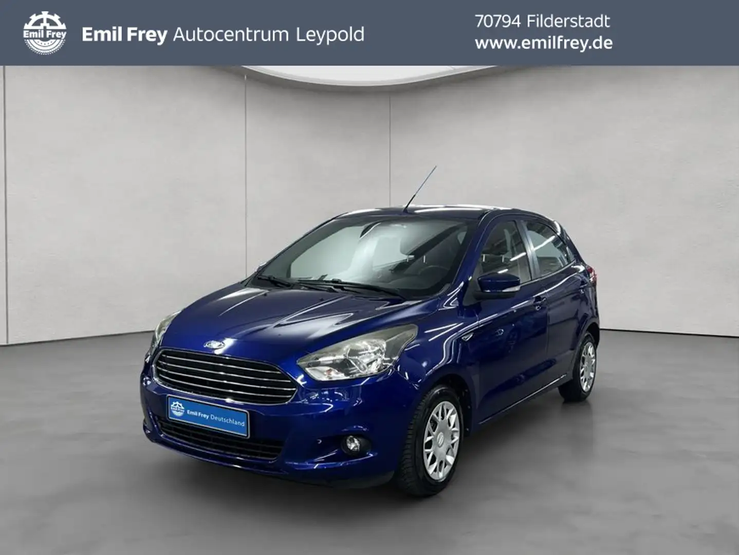 Ford Ka/Ka+ + 1.2 Ti-VCT Cool and Sound Blau - 1