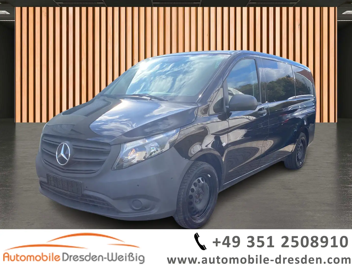Mercedes-Benz Vito 116 CDI Pro lang Automatik 9 Sitze*DAB Schwarz - 1