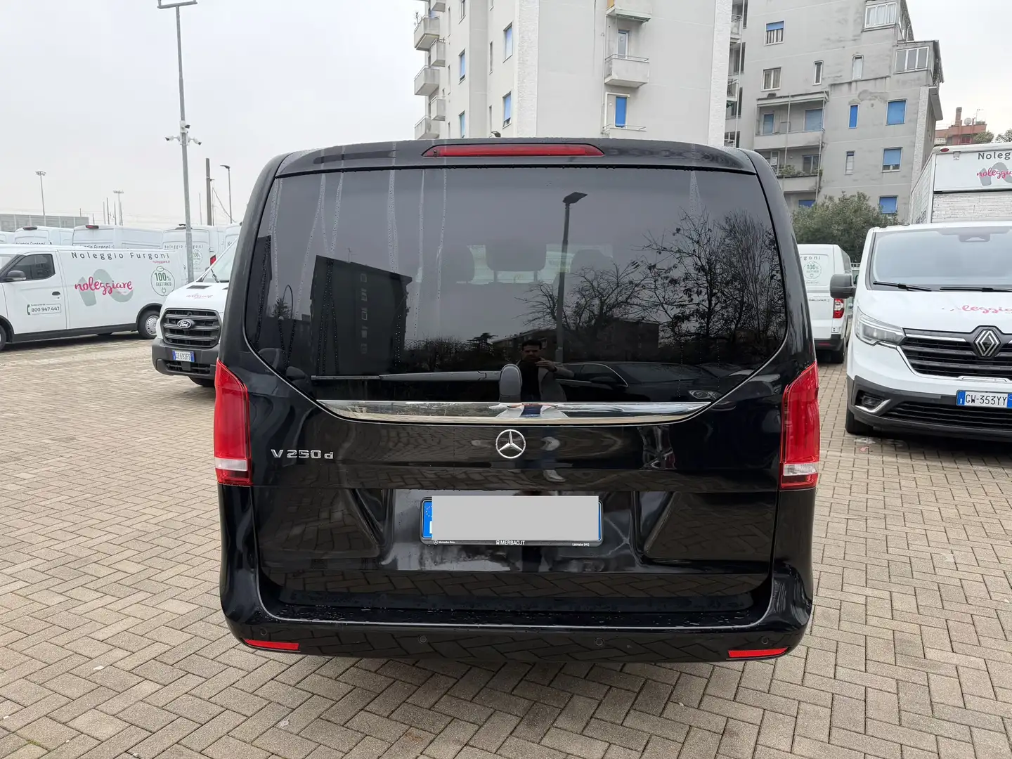 Mercedes-Benz V Classe V 2019 Long Long 250 d Sport Business auto Nero - 2