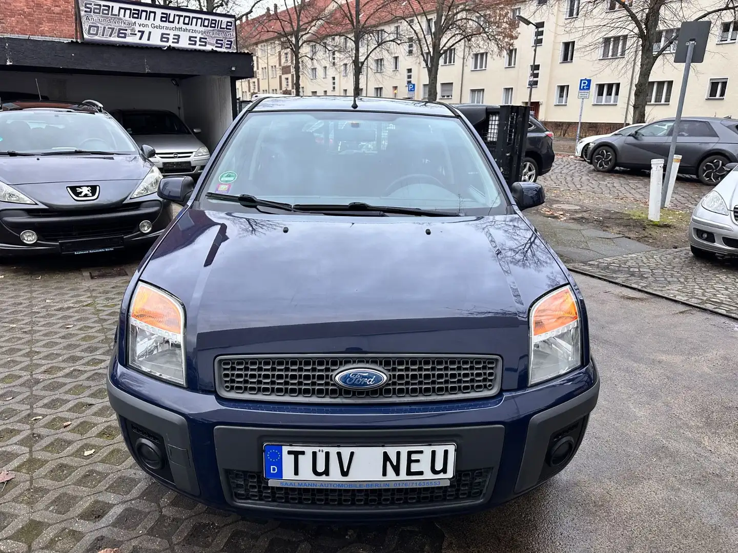 Ford Fusion Style*2.HD*Klima*Tüv Neu* Blau - 2