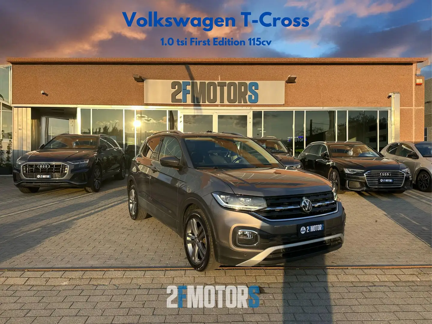 Volkswagen T-Cross 1.0 tsi First Edition 115cv Grigio - 1