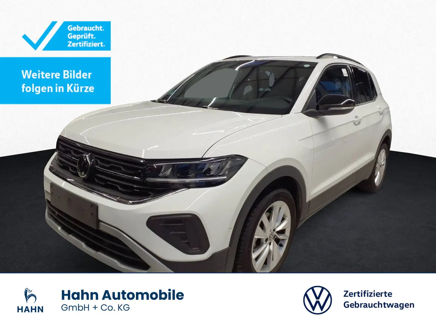 Volkswagen T-Cross 1.0TSI DSG Goal LED Navi AHK ACC APP DAB Weiß - 1
