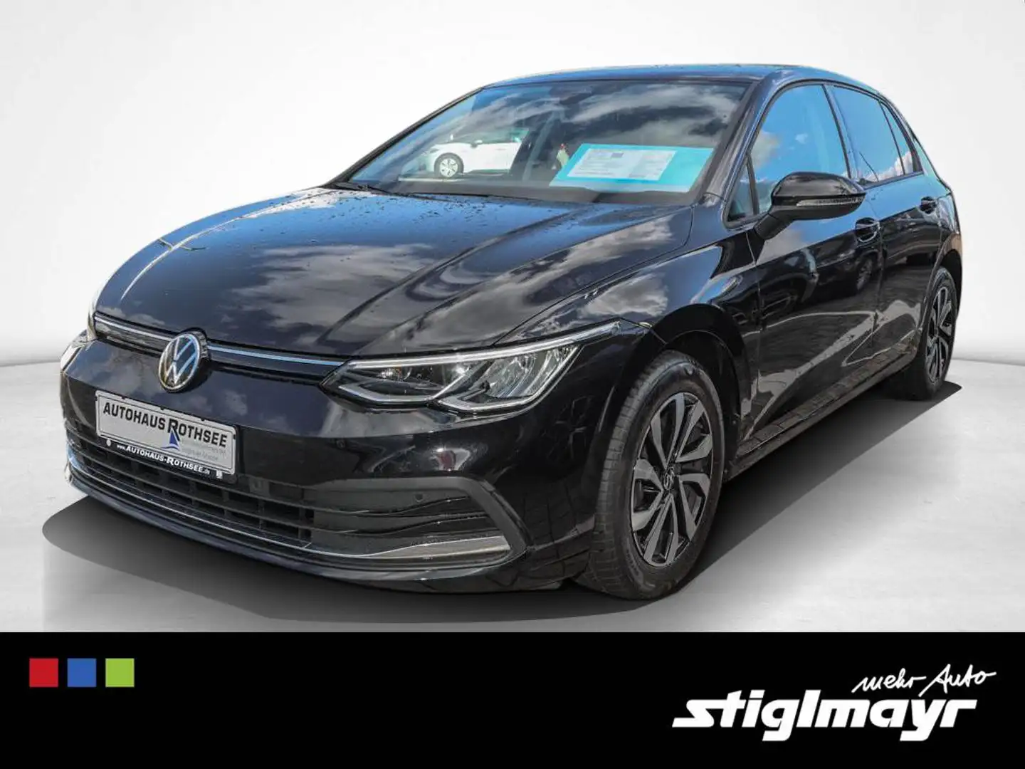 Volkswagen Golf VIII ACTIVE 2.0 TDI DSG ACC+LED+NAVI+SITZHG Schwarz - 1