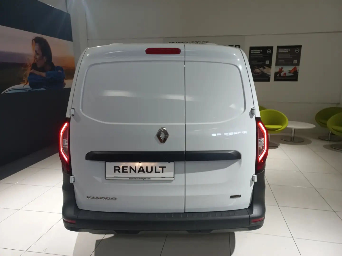Renault Kangoo E-TECH Kangoo Van Electric Advance 22kW OPEN SESAME Blanc - 2