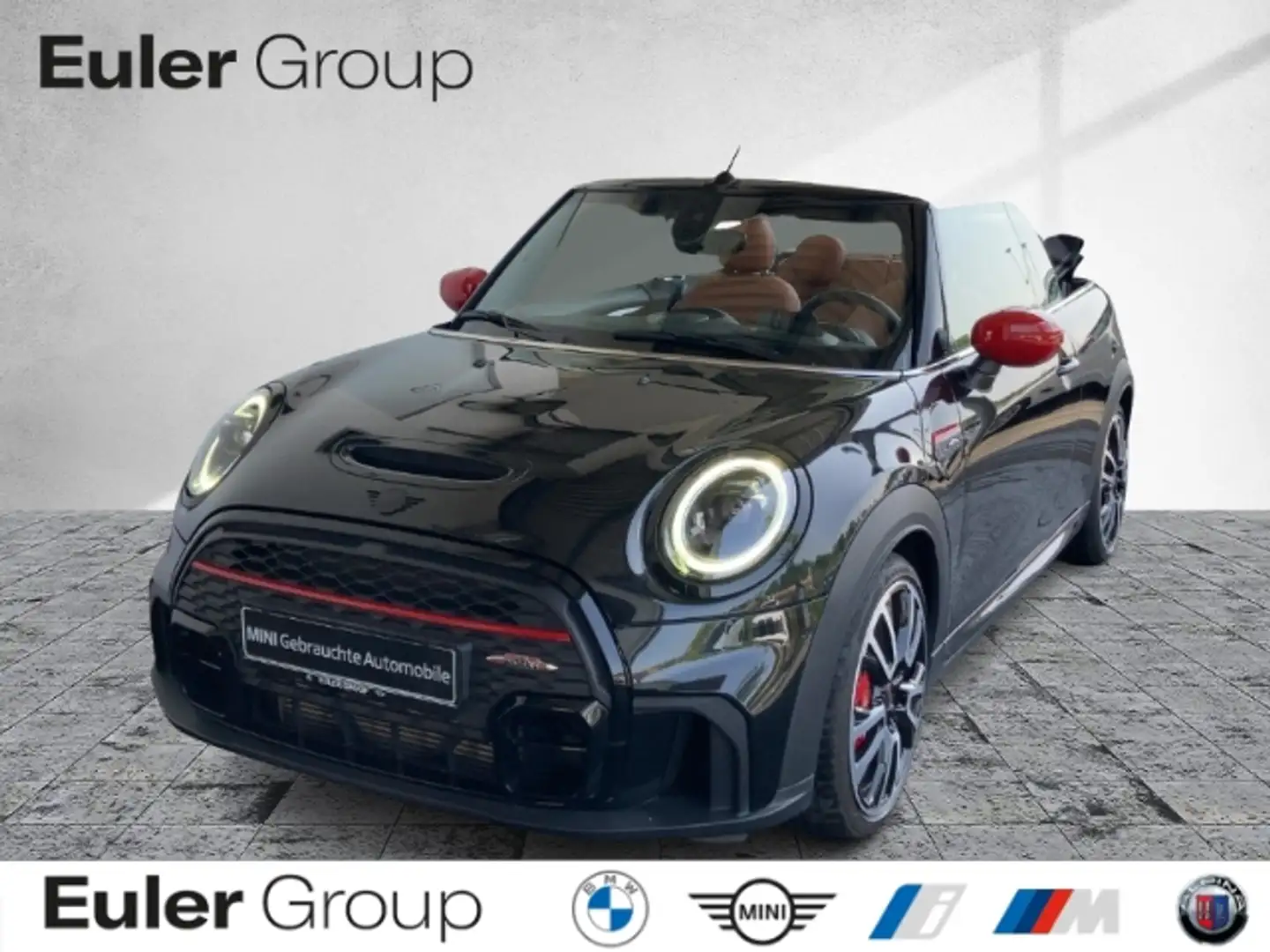 MINI John Cooper Works Cabrio Leder Navi LED Headup Sportsitze JCW Trim Schwarz - 1
