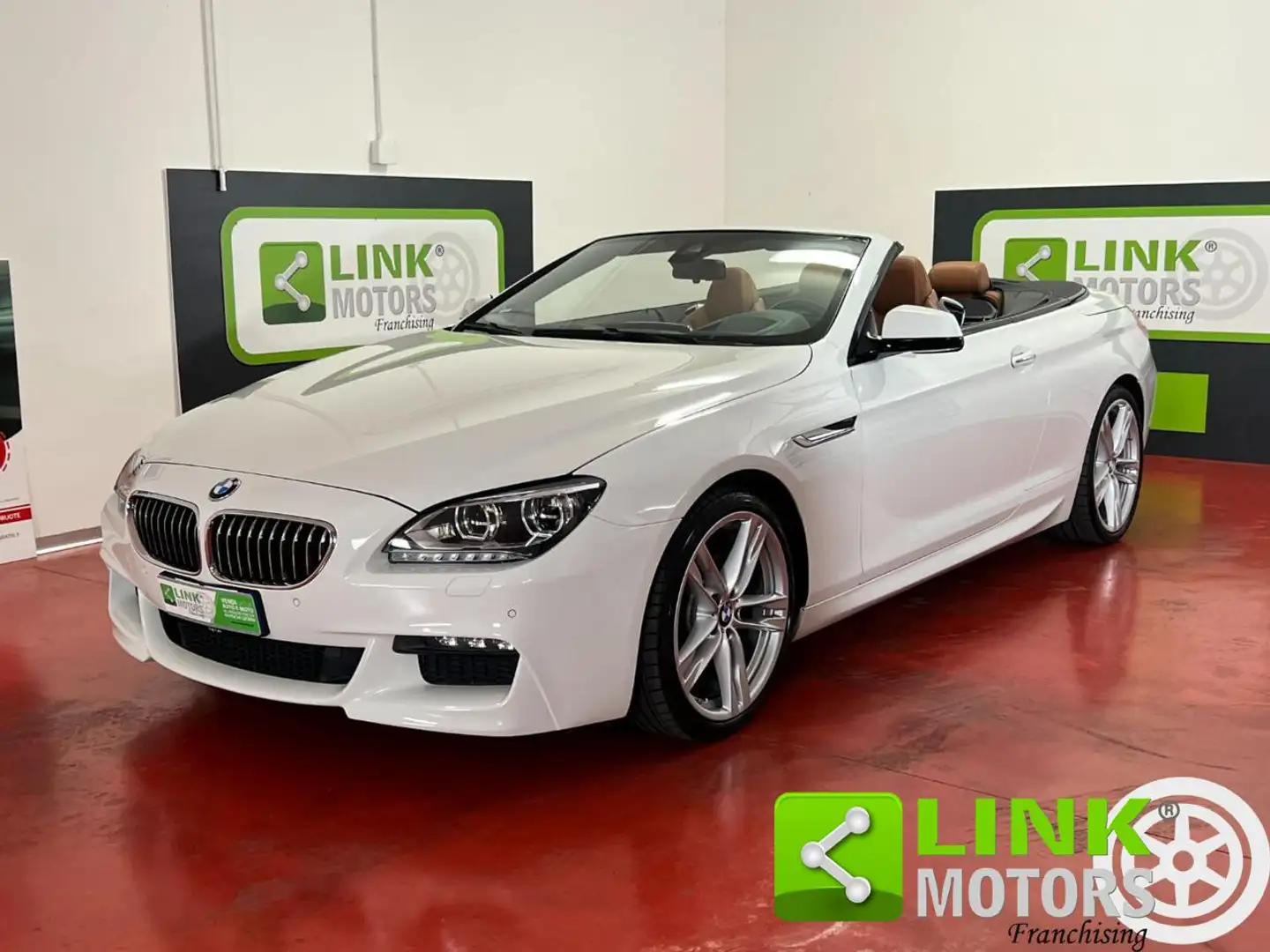 BMW 640 d Cabrio Msport Edition CERCHI 20 - GARANZIA Alb - 1