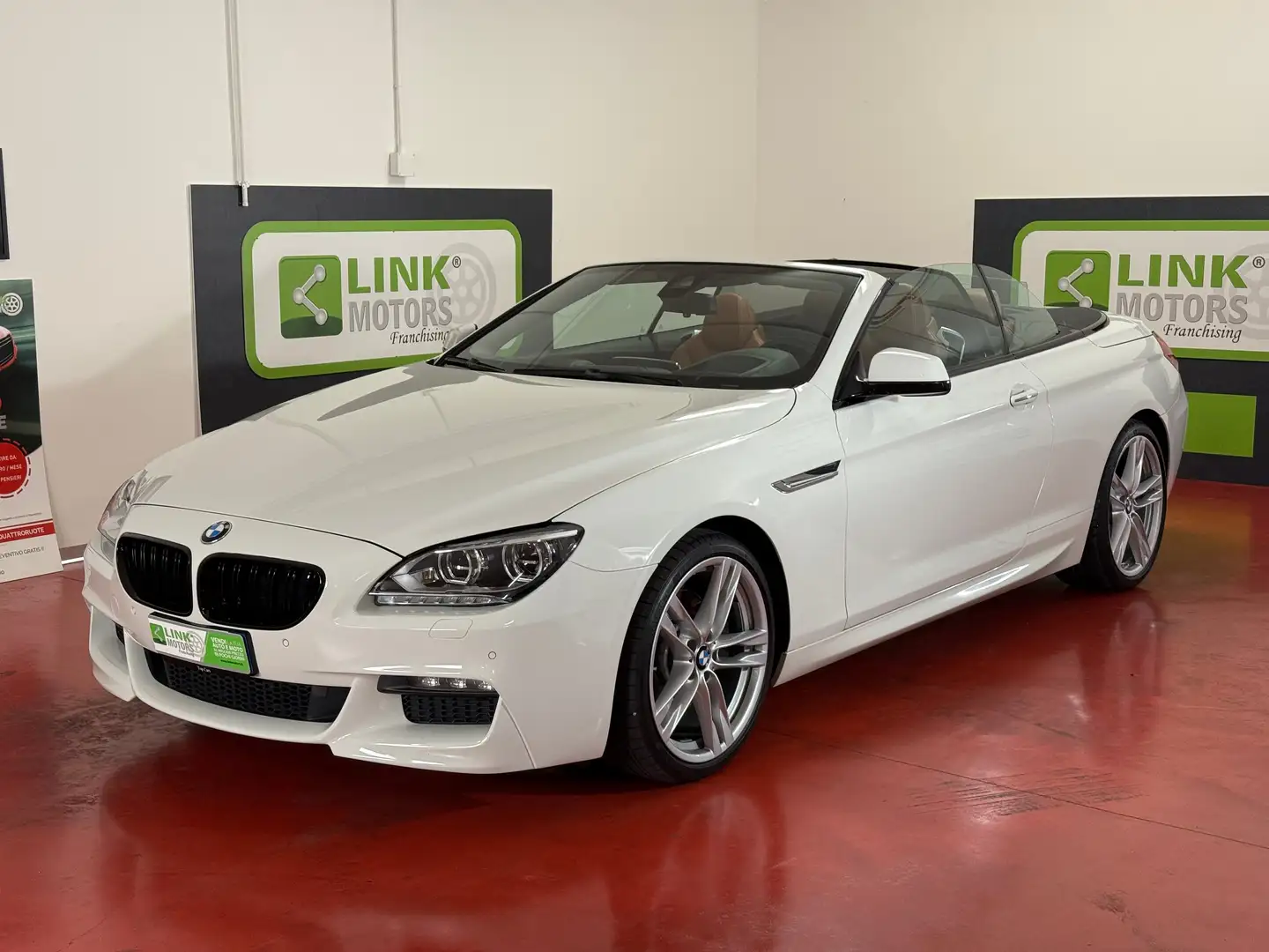 BMW 640 d Cabrio Msport Edition CERCHI 20 - GARANZIA Белый - 1