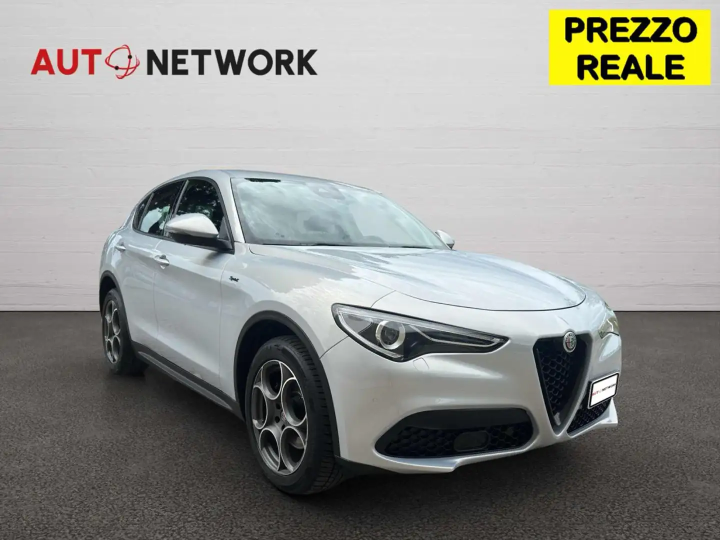 Alfa Romeo Stelvio 2.2 Turbodiesel 190 CV AT8 Q4 Sprint Grigio - 1