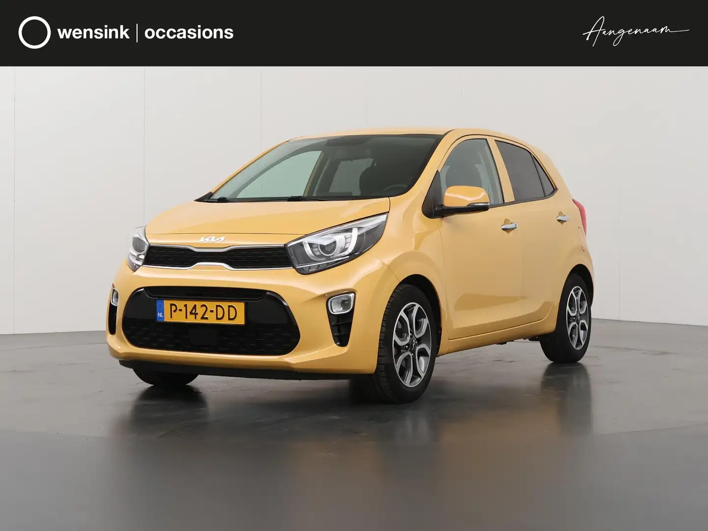 Kia Picanto 1.0 DPi DynamicPlusLine | Navigatie | Parkeercamer Geel - 1