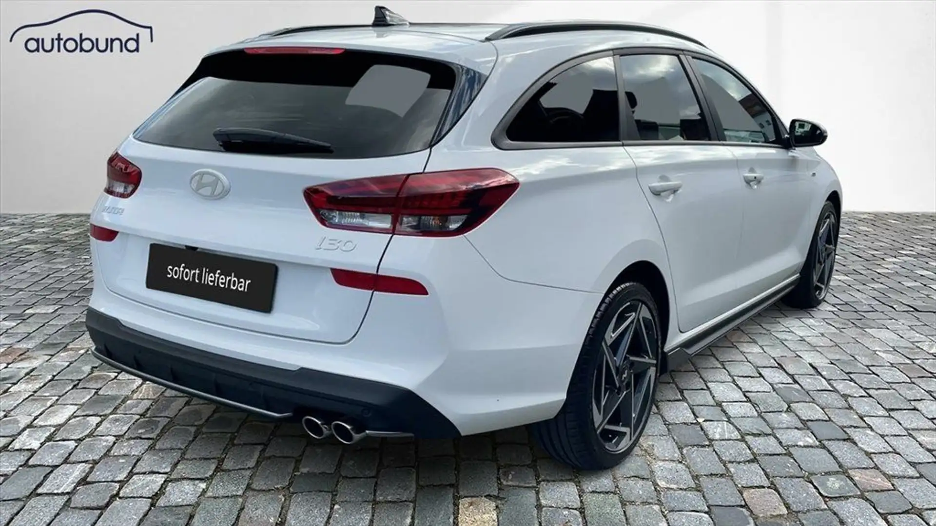 Hyundai i30 CW 1,5 T-GDi MHEV N-Line digital Cockpit Weiß - 2