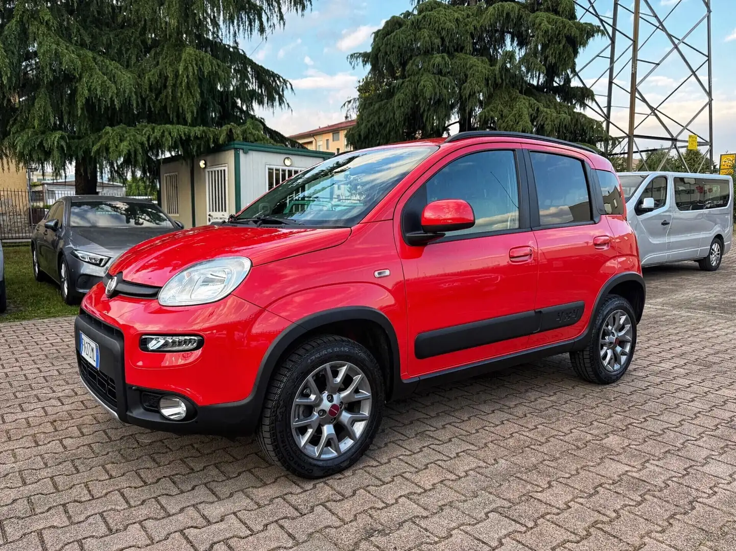 Fiat Panda 1.3 MJT 80 CV S&S 4x4 OK NEOPATENTATI Rosso - 1