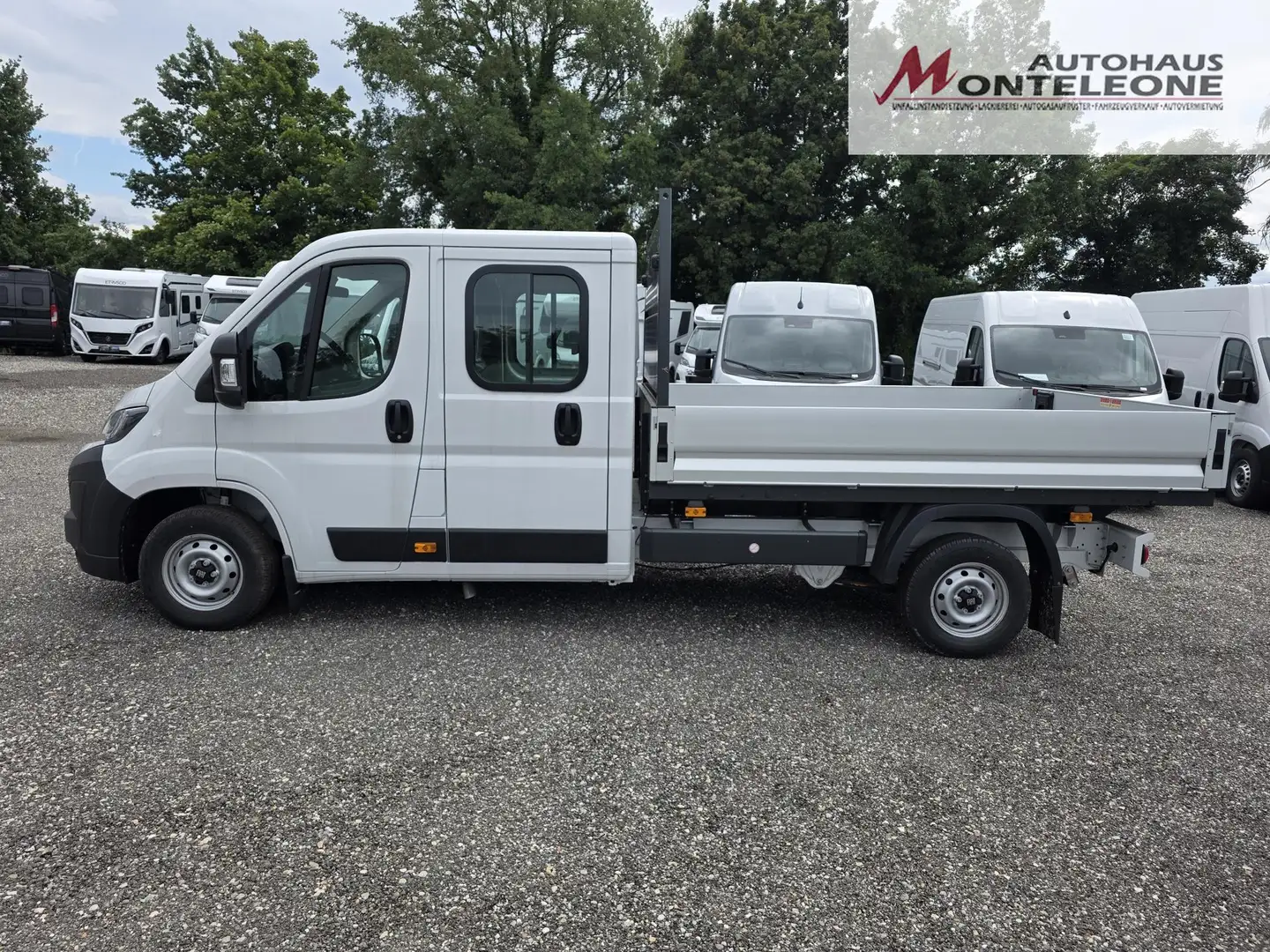 Fiat Ducato Pritsche L3 Doka 140 MT 103 kW (140 PS),... Blanc - 2