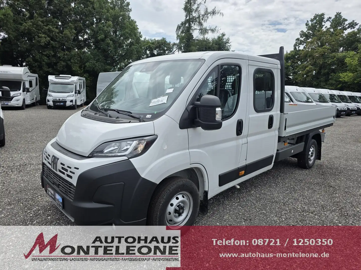 Fiat Ducato Pritsche L3 Doka 140 MT 103 kW (140 PS),... Blanc - 1