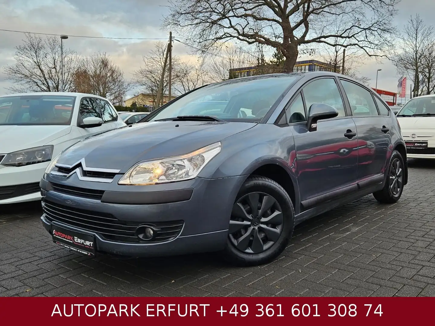 Citroen C4 Lim. Style*Klima*Temp*TÜV+SERVICE+GARANTIE Grau - 1