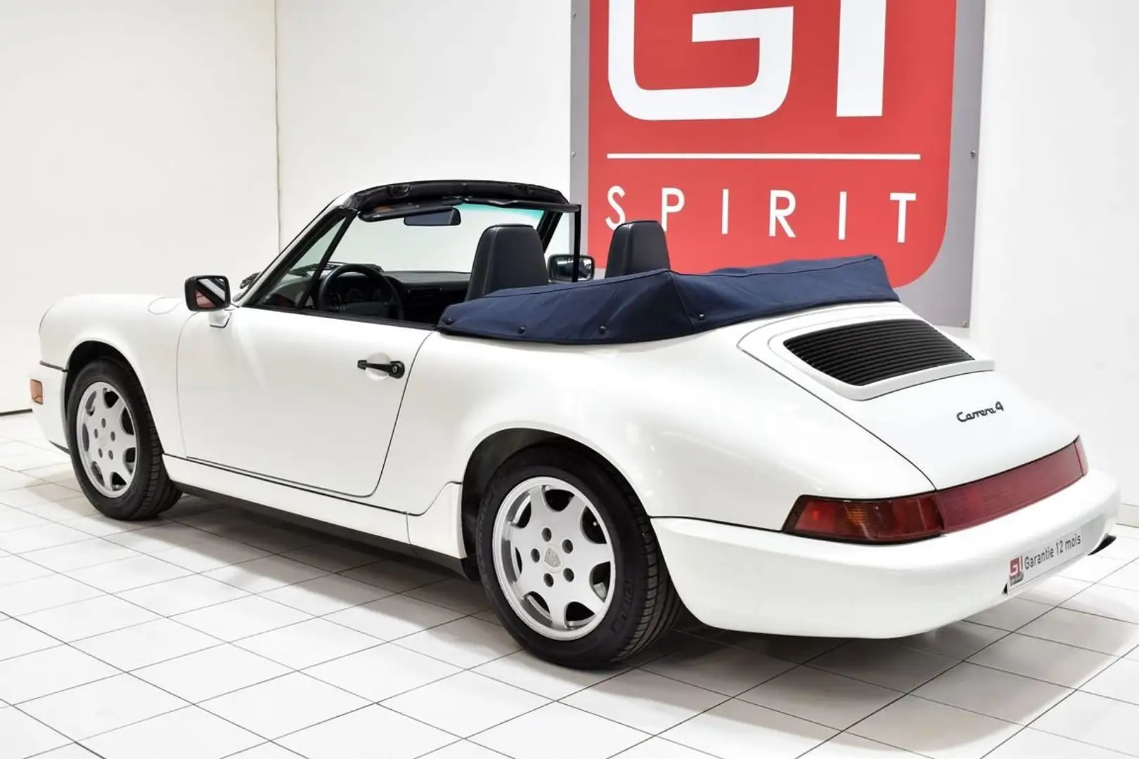 Porsche 911 PORSCHE 911  964 Carrera 4 cabriolet Blanc - 2