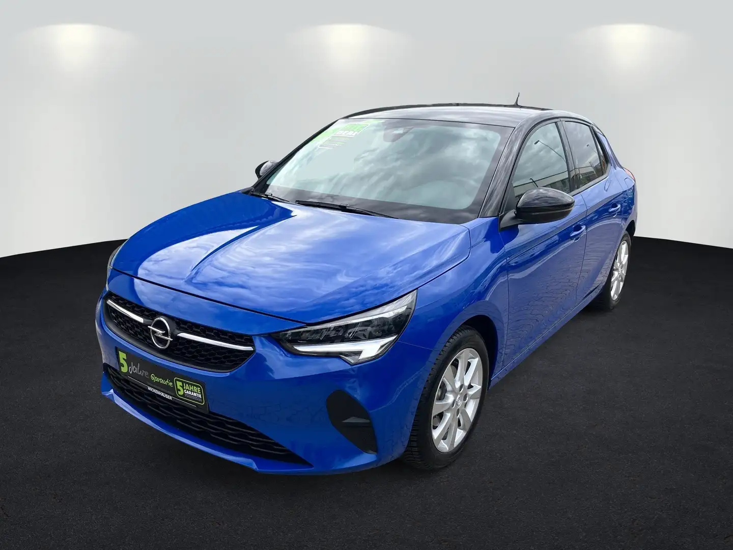 Opel Corsa F 1.2 Edition Navi+SHZ+Kam.+LM+PDC+SpurH Bleu - 2