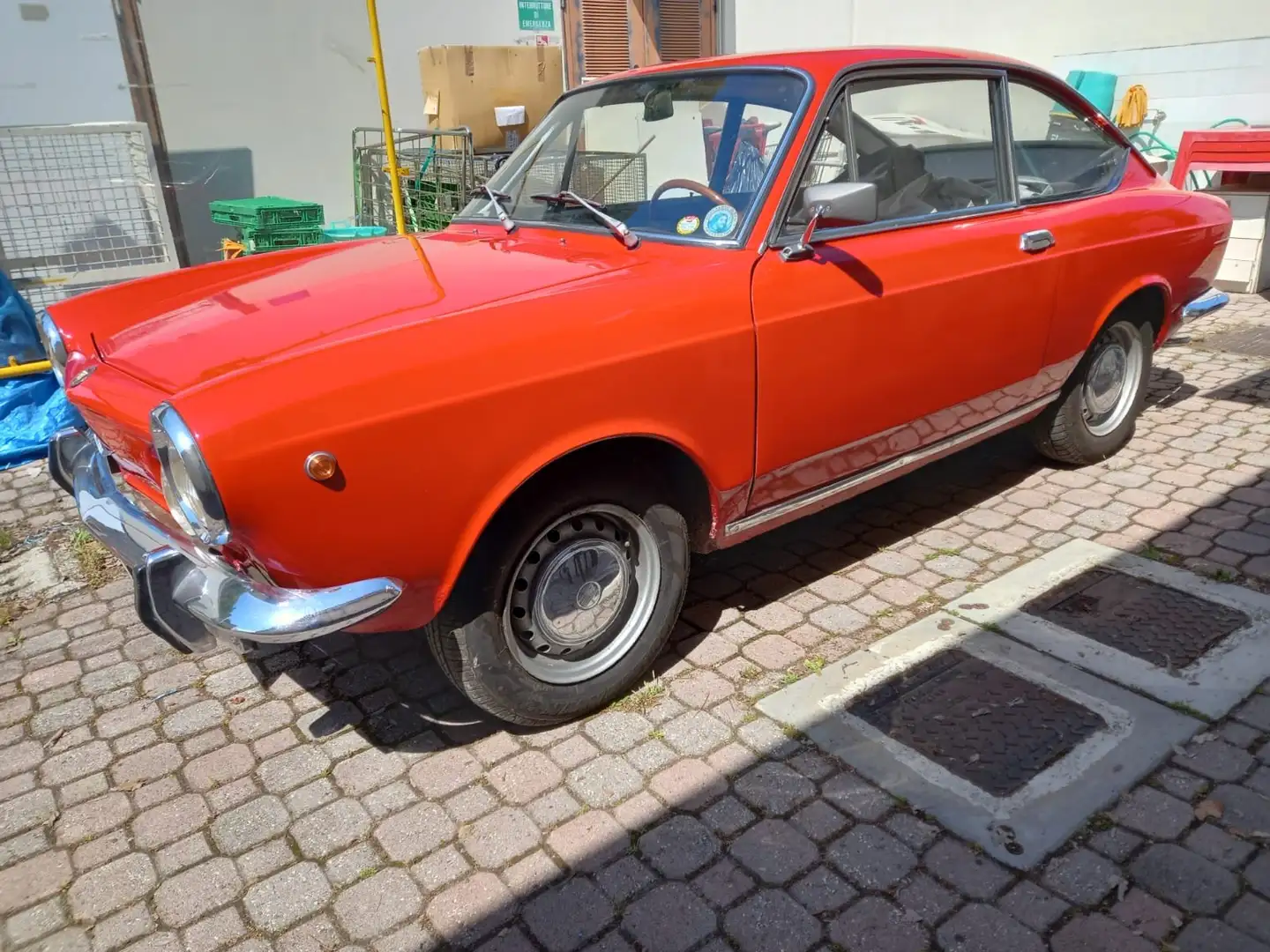 Fiat 850 coupè sport Rouge - 1