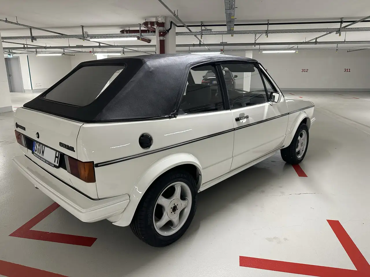 Volkswagen Golf Cabriolet Cabrio (GL), foto 4