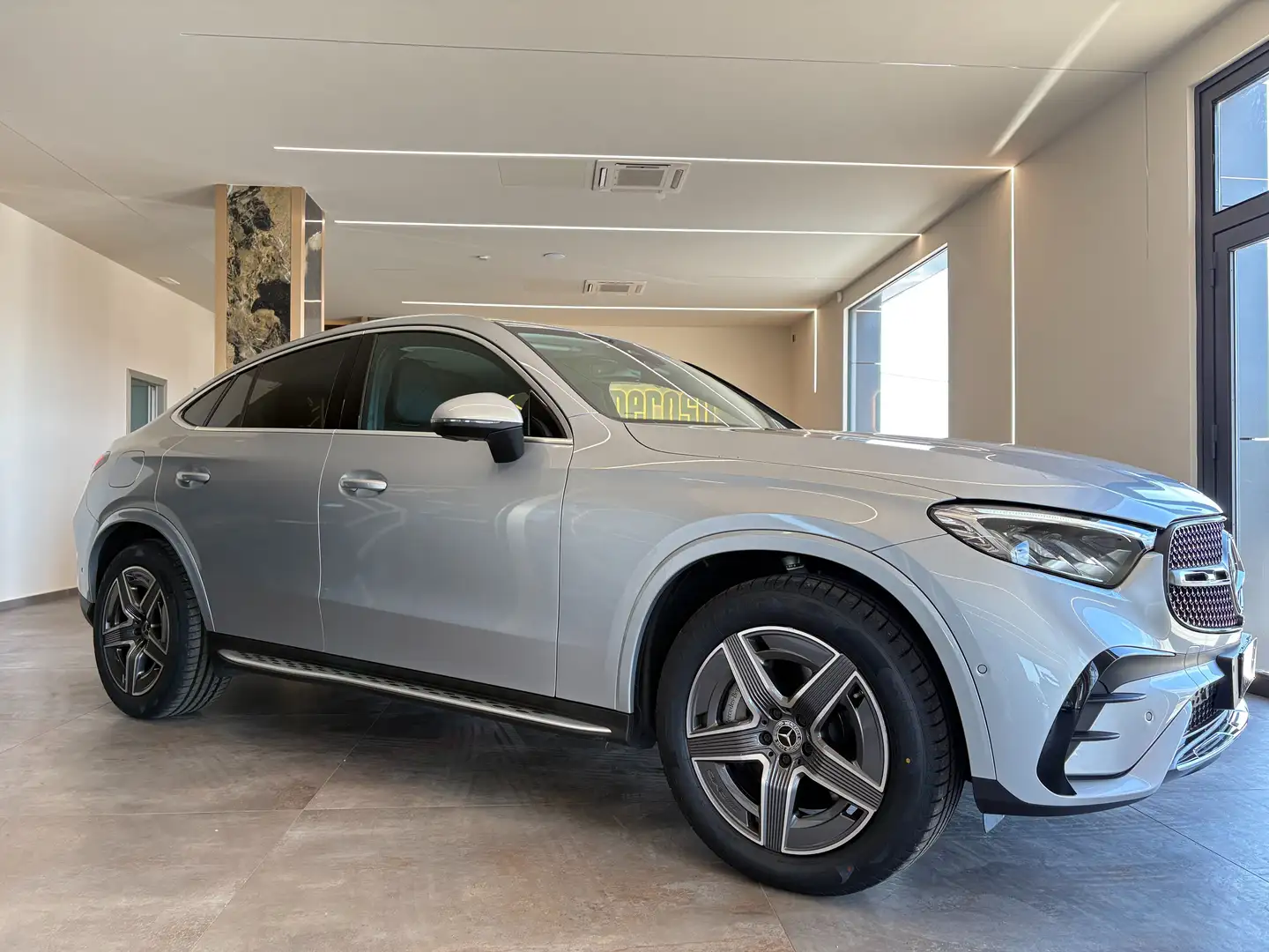 Mercedes-Benz GLC 220 GLC Coupe 220 d Premium 4matic auto IVA Esposta Argento - 2