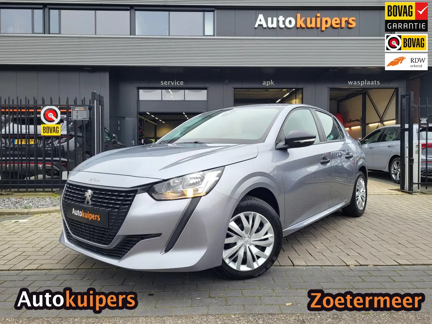 Peugeot 208 1.2 PureTech Active Grijs - 1