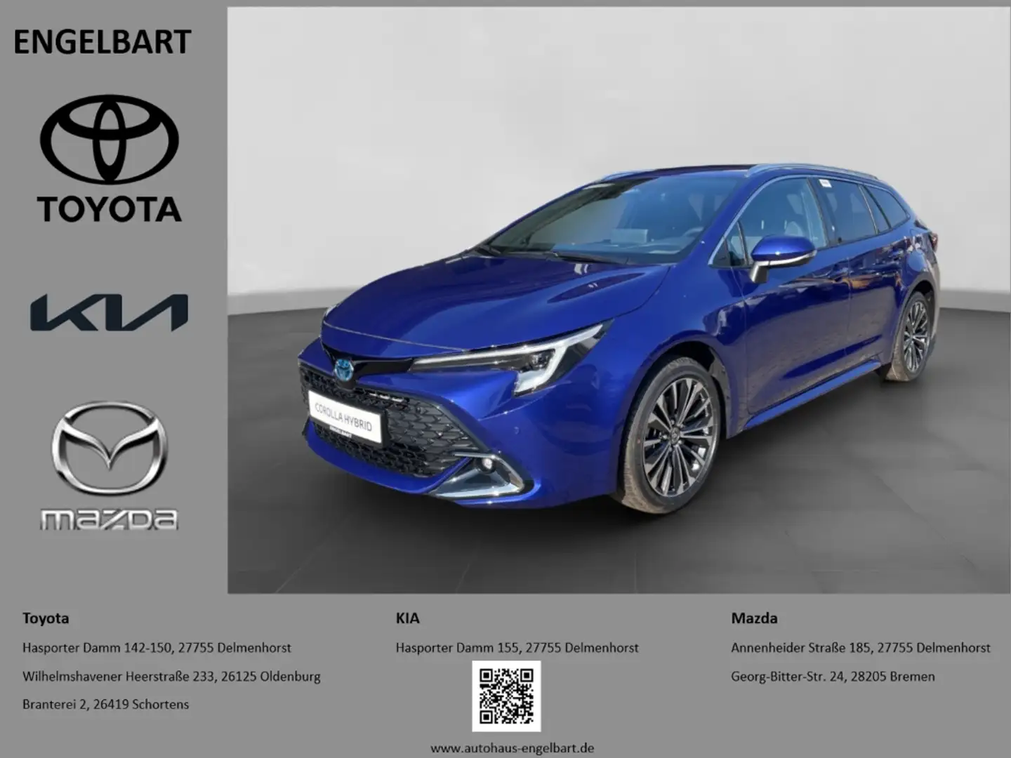 Toyota Corolla TS 2.0 Hybrid Teamplayer Ambientebeleuchtung Azul - 1