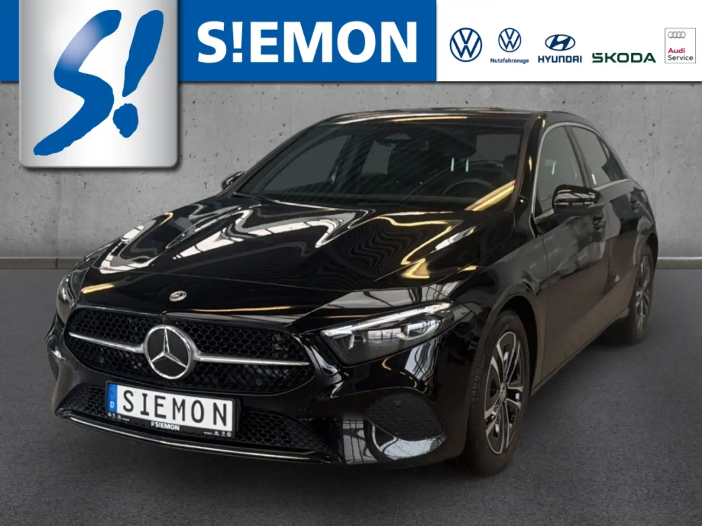 Mercedes-Benz A 180 DCT Progressive MultibeamLED Navi MBUX Kam Noir - 1