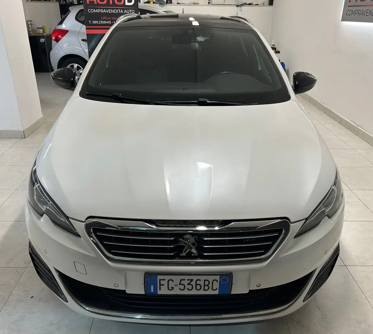 Peugeot 308 308 II 2013 SW SW 2.0 bluehdi 16v Gt s Bianco - 2